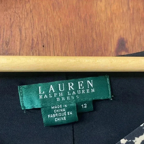 Lauren Ralph Lauren cheetah print dress size 12 - Picture 3 of 4